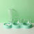 3 in 1 Pet Food and Water Bowl Set Pet Bowls, Feeders & Waterers Best Pet Store Light Green 3 in 1 