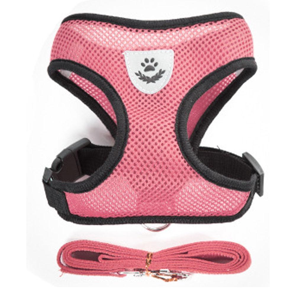 Cat Harness and Leash 7 Colours! Pet Collars & Harnesses Best Pet Store Rose Pink Small 