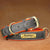 Customised Leather ID Nameplate Dog Collar Pet Collars & Harnesses Best Pet Store Grey X Small 
