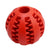 Dog Food Rubber Ball Toy Dog Toys Best Pet Store Red 5cm Diameter 