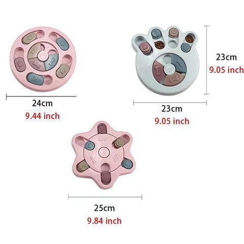 Dog Interactive Food Puzzle Toys - 3 Designs! Dog Toys Best Pet Store 