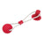 Dog Tug Ball With Suction Cup Dog Toys Best Pet Store Red 