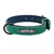 Personalised Custom Leather Dog Collar Pet Collars & Harnesses Best Pet Store Green Small 