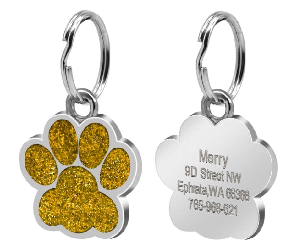Personalised id hot sale tags