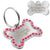 Personalised Engraved Pet ID Tag Pet ID Tags Best Pet Store Bling Bone Pink 