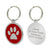 Personalised Engraved Pet ID Tag Pet ID Tags Best Pet Store Paw Disc Red 