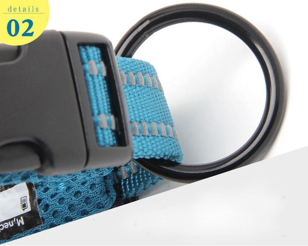 Reflective Mesh Padded Dog Collar Pet Collars & Harnesses Best Pet Store 