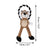 Rope & Squeak Plush Dog Chew Toy Dog Toys Best Pet Store Lion 