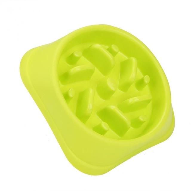 Slow Feeder Puzzle Pet Food Bowl Pet Bowls, Feeders & Waterers Best Pet Store Green Classic 
