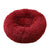 Soft and Fluffy Plush Calming Pet Bed Dog Beds Best Pet Store Red Small 50CM 