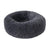 Soft and Fluffy Plush Calming Pet Bed With Removable Cover Dog Beds Best Pet Store Dark Grey Small 50CM 