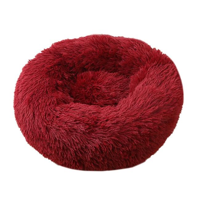 Soft and Fluffy Plush Calming Pet Bed With Removable Cover Best