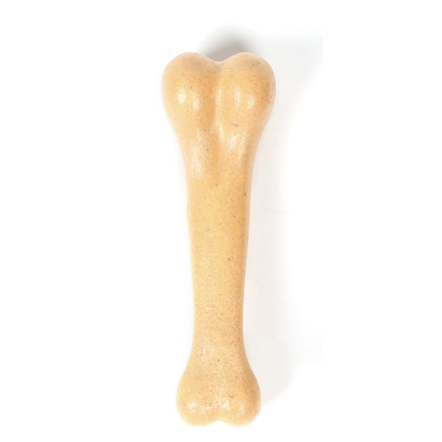 Tough Dog Bone Chew Toy Dog Toys BestPetStore Yellow 18.5cm 