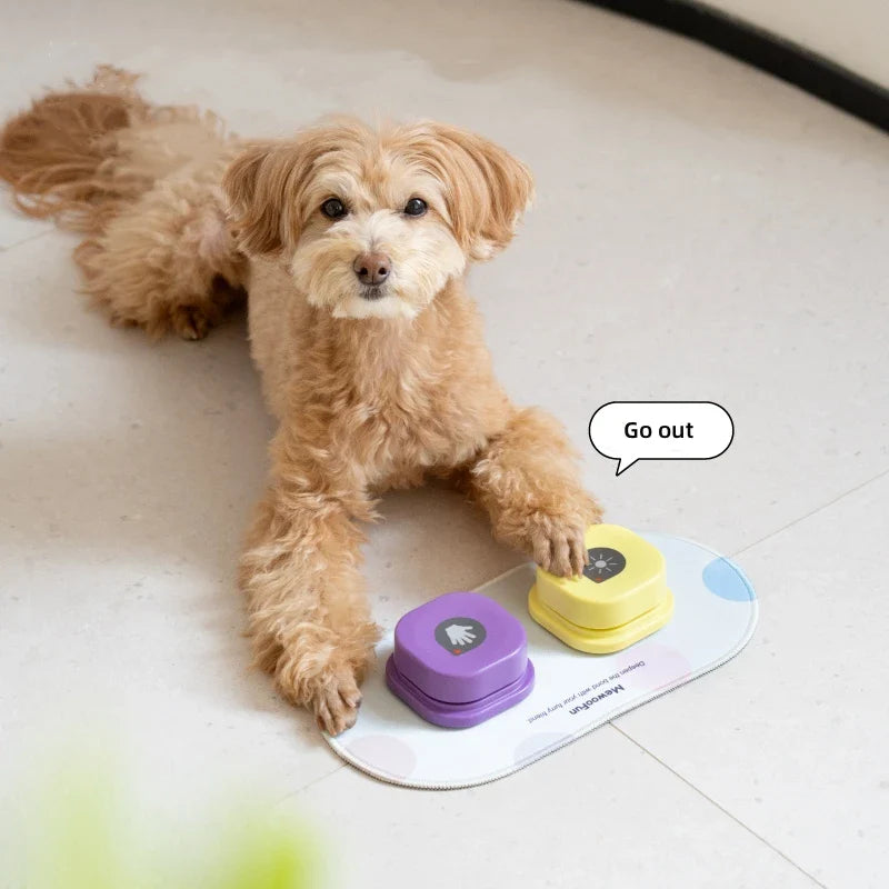 Voice Recording Buttons Dog Toy - Best Pet Store