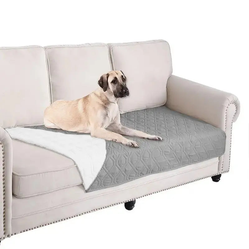 Waterproof Pet Sofa &amp; Bed Blanket Dog Beds Best Pet Store Grey 76cm x 76cm 