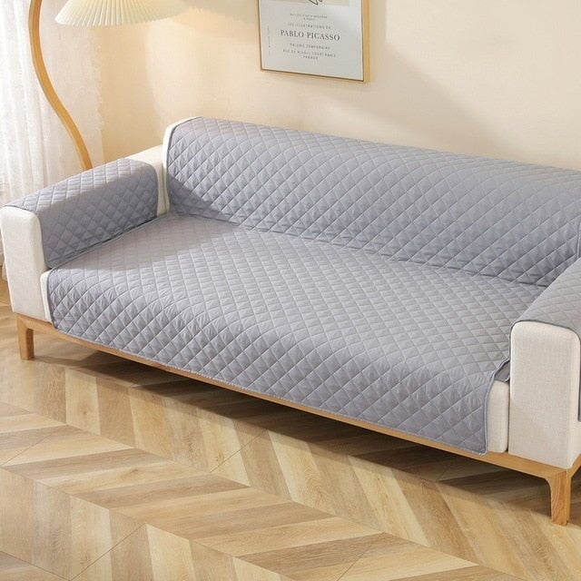 Grey pet discount couch cover