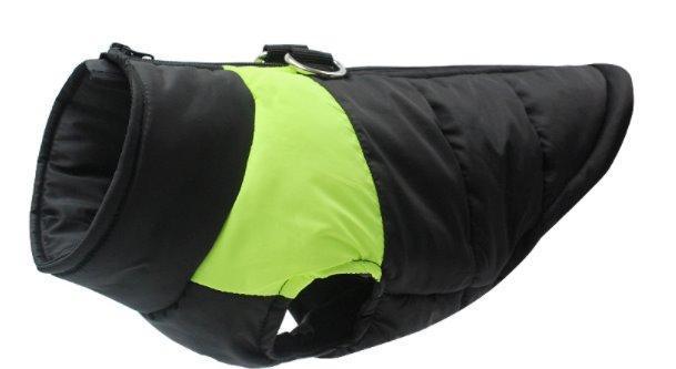 Waterproof Winter Dog Puffer Coat Dog Apparel Best Pet Store Green Small 