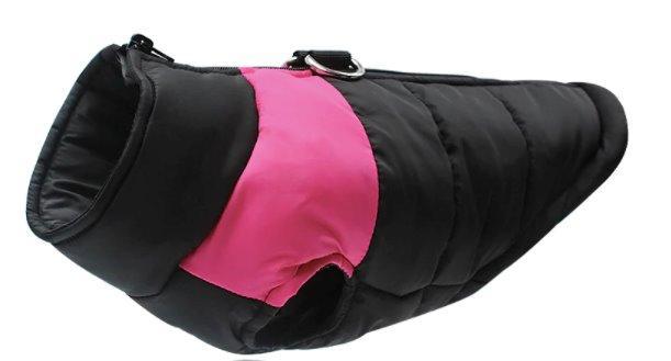 Waterproof Winter Dog Puffer Coat Dog Apparel Best Pet Store Pink Small 